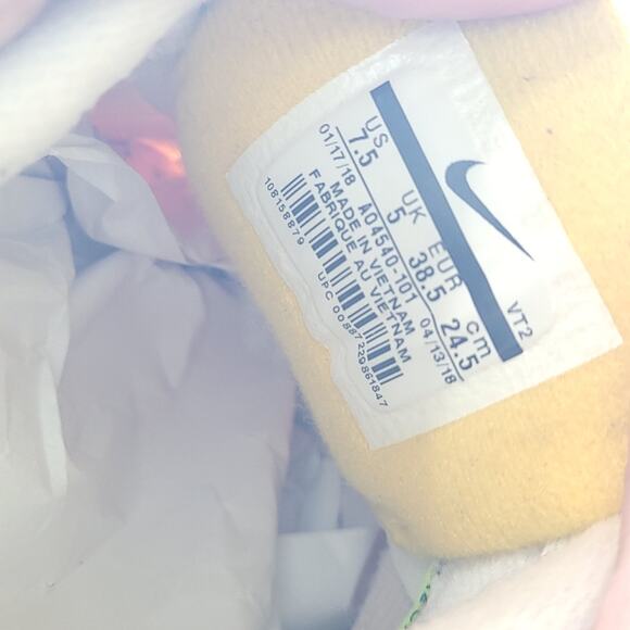 Nike air skylon ll  White Black amarillo AO4540-101 women's size 7.5 - Picture 9 of 9